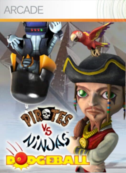 Pirates vs. Ninjas Dodgeball for Wii game image