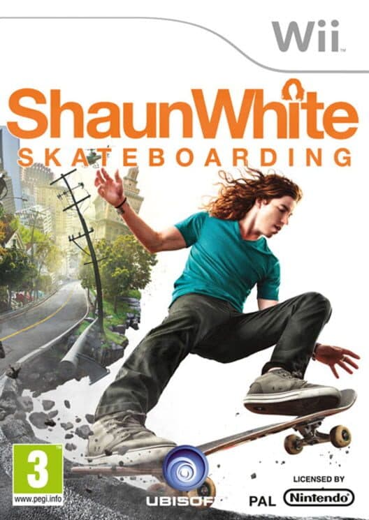 Shaun White Skateboarding for Wii game image