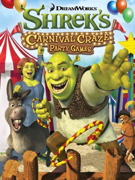 Shrek's Carnival Craze for Wii game image