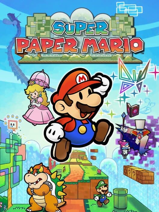 Super Paper Mario for Wii game image