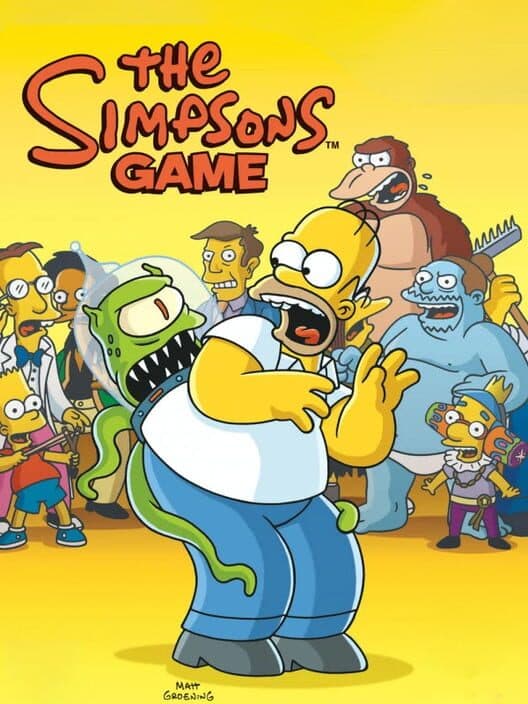The Simpsons Game for Wii game image