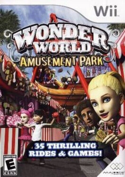 Wonder World Amusement Park for Wii game image