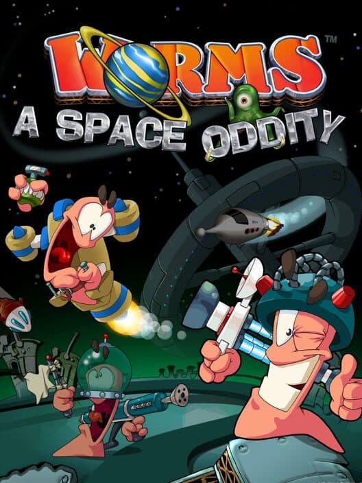 Worms A Space Oddity for Wii game image