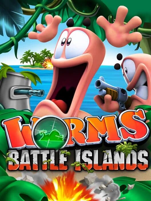 Worms: Battle Islands for Wii game image