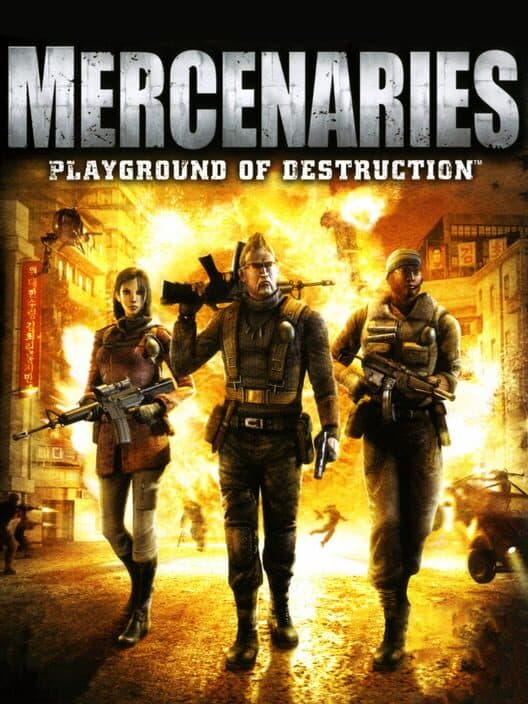 Mercenaries for Xbox game image